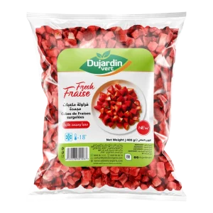 Fraise en Cubes surgelés dujardin vert