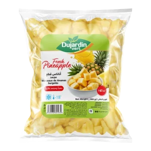 ananas en Morceaux surgelés dujardin vert