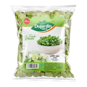 fèves vert pelées surgelés dujardin vert