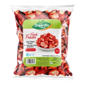 Sliced Frozen Strawberries